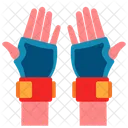 Wrist Guards Safety Icon