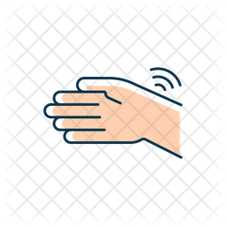 Wrists rheumatism Icon - Download in Colored Outline Style