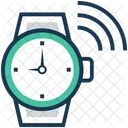 Wristwatch Watch Waves Icon