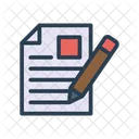 Write Document Resume Icon