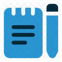 Write Notebook Note Icon