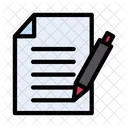 Write Paper Document Icon