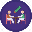 Write Business Meeting Meeting Icon