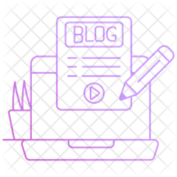 Write Blogging  Icon