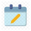 Write Calendar  Icon