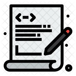 Write Coding  Icon