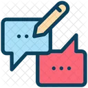 Write Comments Write Message Comments Icon