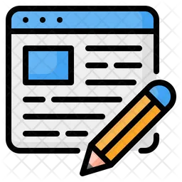 Write Content  Icon