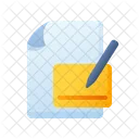 Write Document  Icon