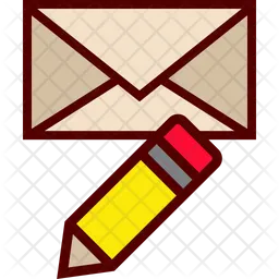 Write email compose draft mail  Icon