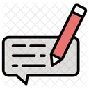 Write Feedback Write Review Comment Icon