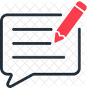 Write Feedback Review Comment Icon