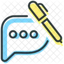 Write Feedback Business Plan Businessman Icon