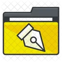 Write Folder Collection Icon