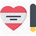Write Valentine Couple Icon