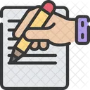 Writing Letter Pastime Icon