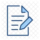 Writing Writing File Writing Document Icon