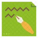 Writing Journal Sign Icon