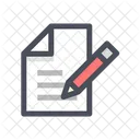Writing Write Contract Icon