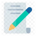 Pencil File Document Icon