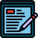 Writing  Icon