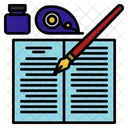 Paper Pen Ink Icon
