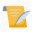 Writing Script Story Icon