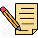 Writing Pencil Edit Icon