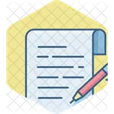 Writing Copywriting Content Icon