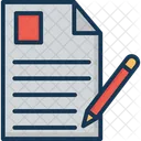 Writing Article  Icon