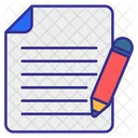 Writing Document File Document Icon