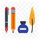 Writing Equipment Pencil Writing Tool Icon