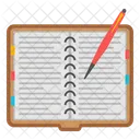 Writing Book Writing Notebook Writing Icon