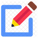 Writing Edit Pencil Icon