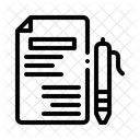 Writing Editing Application Icon