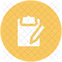 Writing Clipboard Blank Icon