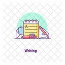 Writing Page Idea Icon