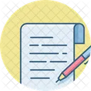 Writing Copywriting Content Icon