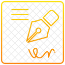 Writing Literature Composition Icon