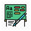 Writing Lesson  Icon