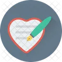 Writing letter  Icon