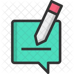 Writing Message  Icon