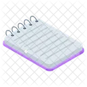 Writing Pad Notebook Diary Icon