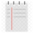Notepad Writing Pad Icon