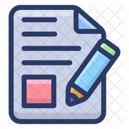 Writing Paper  Icon