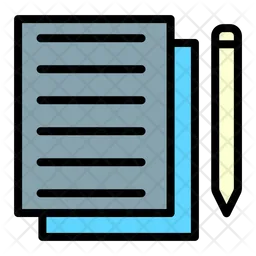 Writing paper  Icon