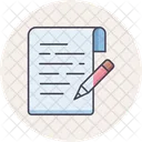 Writing Paper  Icon