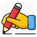 Pencil Writing Tool Student Accessory Icon