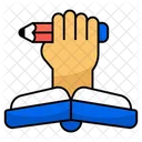 Writing Power Pencil Hand Icon