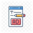 Write Ad Promotion Icon
